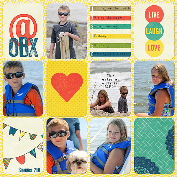 Digital Project Life Azure Edition Jenn McCabe